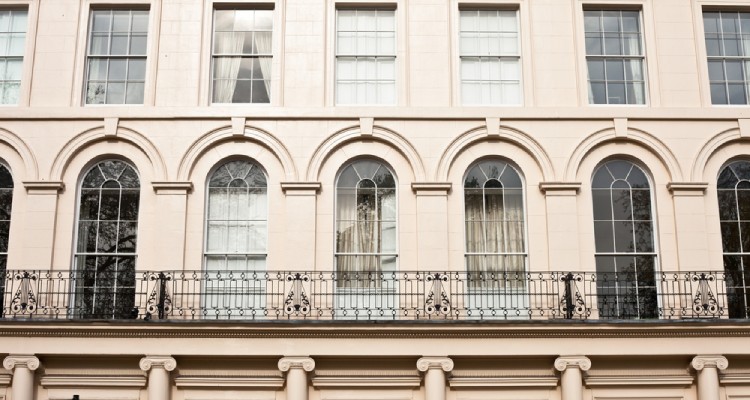 Architectural Character by Street in Regent's Park